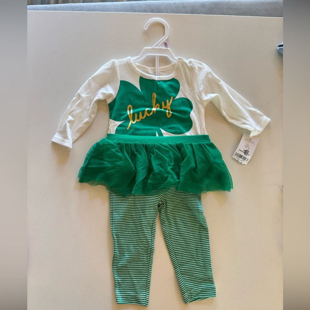 9month baby - St. Patrick’s Day Outfit